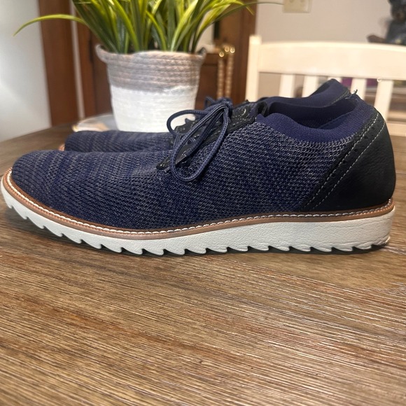 Dockers‎ Knit Oxford Einstein Dress Shoes Casual Sneakers Navy Blue Men's 12M - Picture 6 of 11